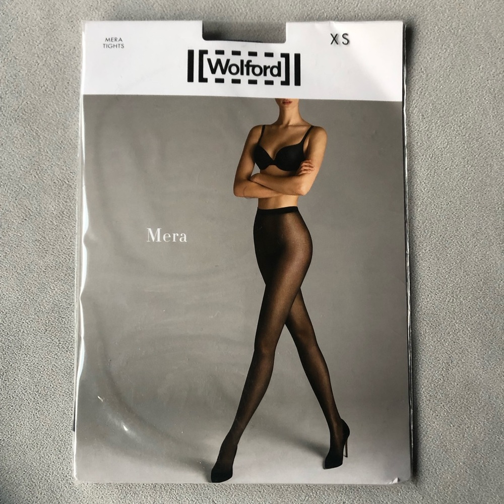 Wolford ~ Mera Tights ~ Midnight ~ Women’s Size XS ~ Brand New!
